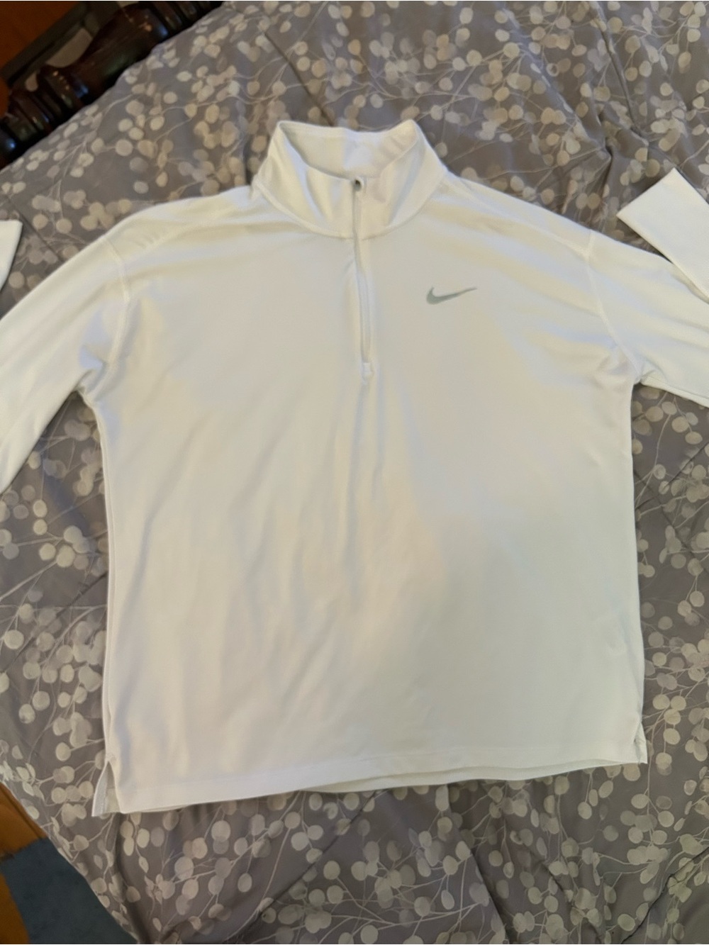 Nike dri fit running 3/4 zip pullover
